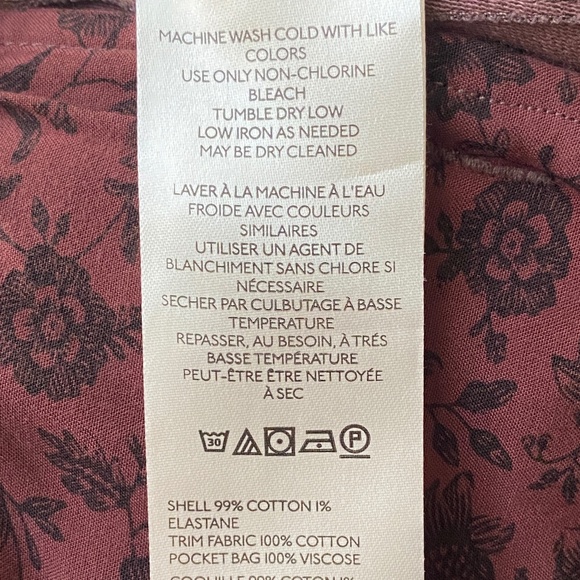 Anthropologie The Berkley Cropped Pants Size Small - Picture 16 of 16